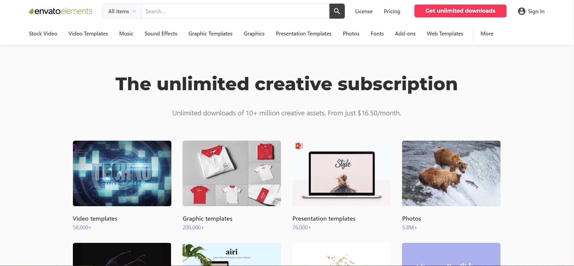 Envato - nguồn poster đẹp