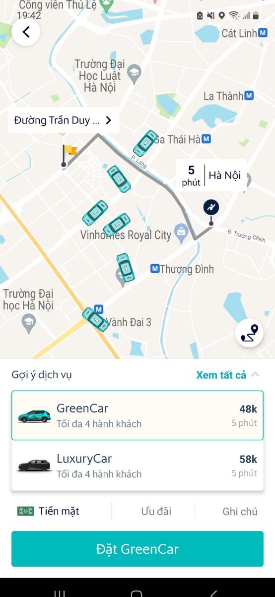 giao dien app gsm