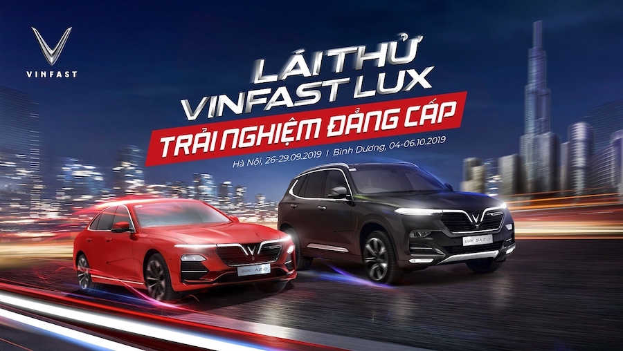 Ra mắt xe xăng Vinfast Lux A và Lux SA