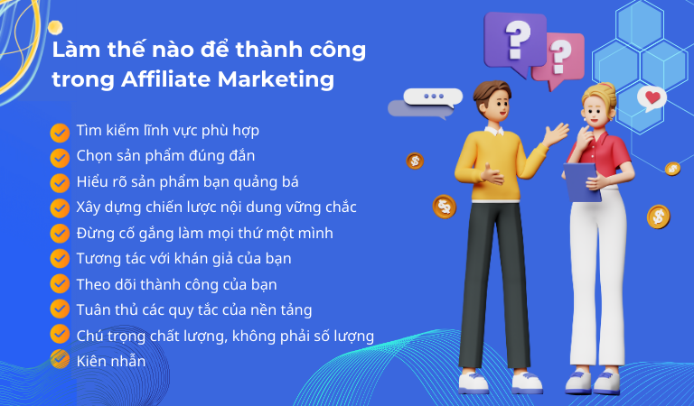 Làm thế nào để thành công trong Affiliate Marketing