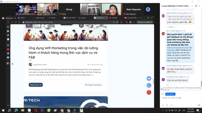 Webinar Cập nhật thay đổi của AI 2