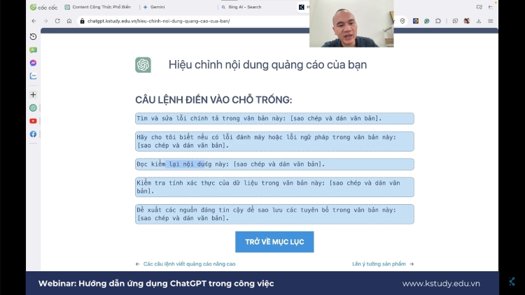 prompts cho ChatGPT