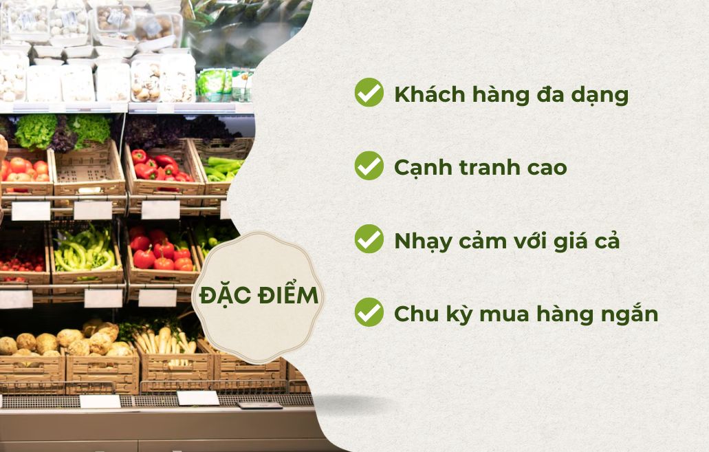 đặc điểm của ngành bán lẻ