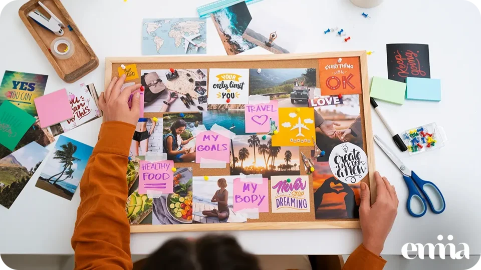 vision board
