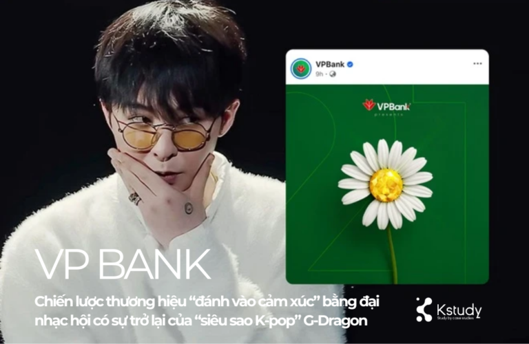 vp bank và chiến lược thương hiệu cùng g dragon