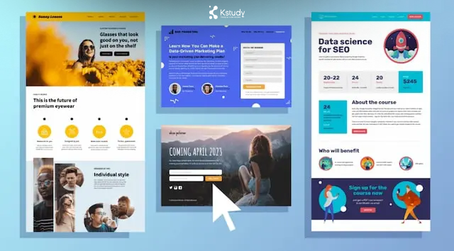 landing page