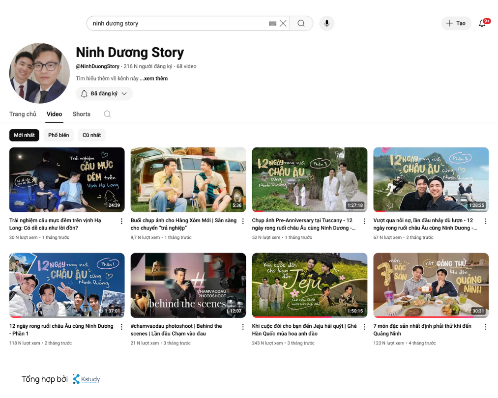 Ninh dương story storytelling nhất quán